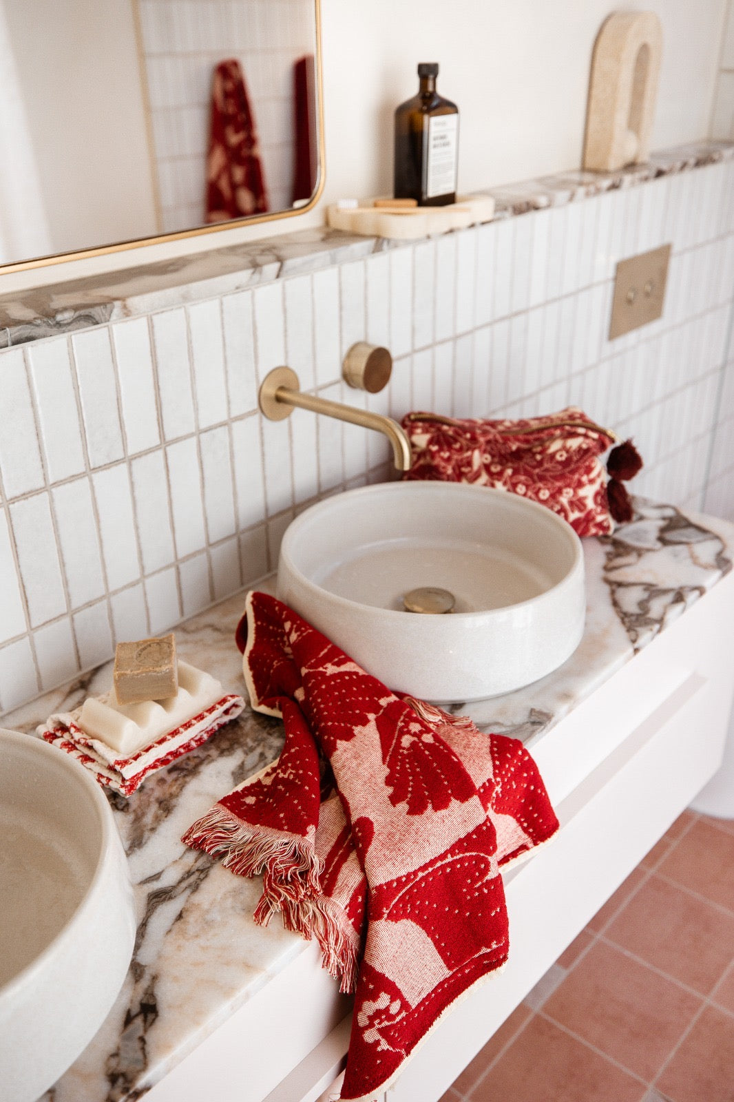 A bathroom designed to make a statement