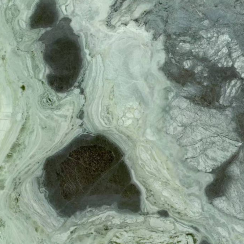 Twill green marble