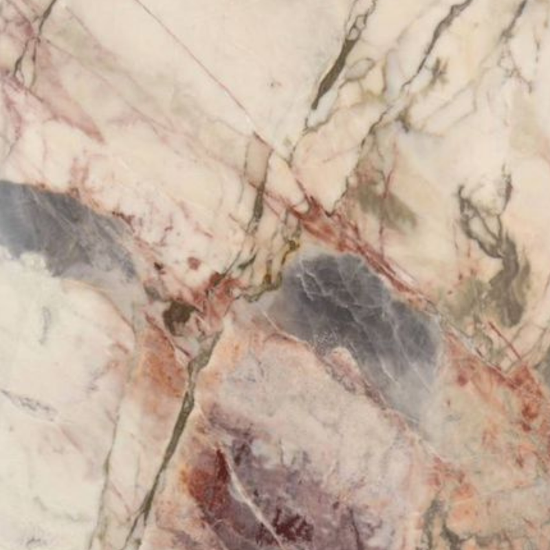 Peach pink rose marble