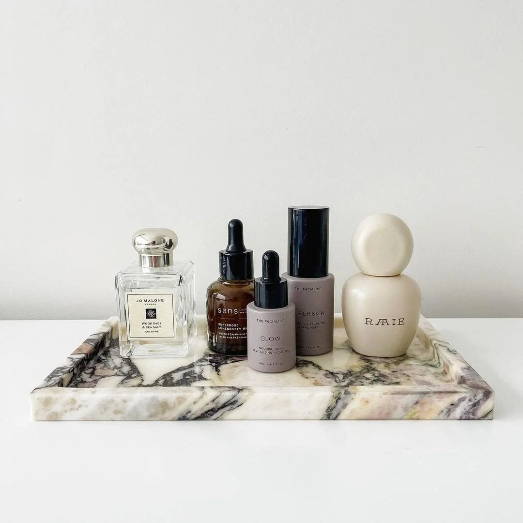 Marble Tray - Viola Calacatta