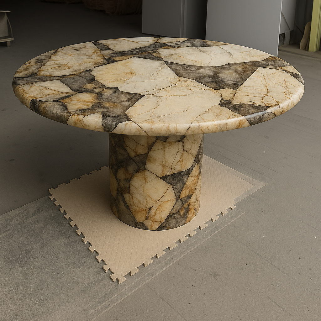 Court Dining Table - Patagonia Quartzite