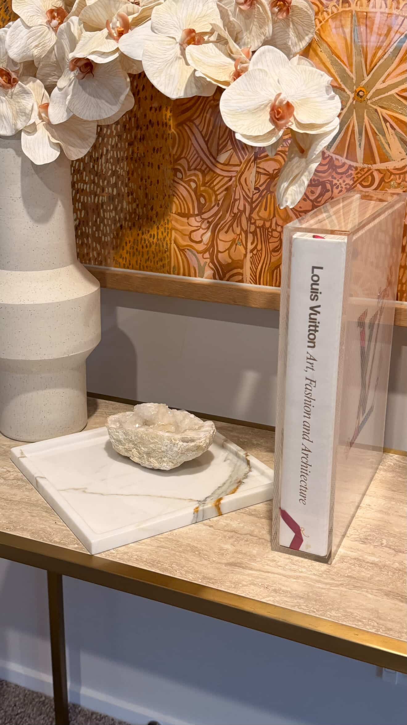 Square Marble Tray - Calacatta Gold 25x25cm