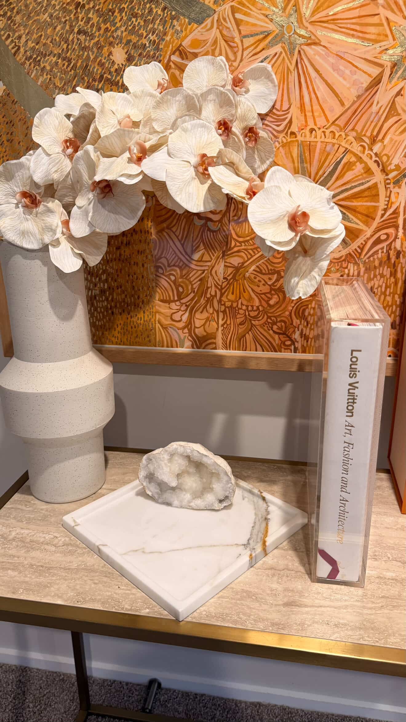 Square Marble Tray - Calacatta Gold 25x25cm