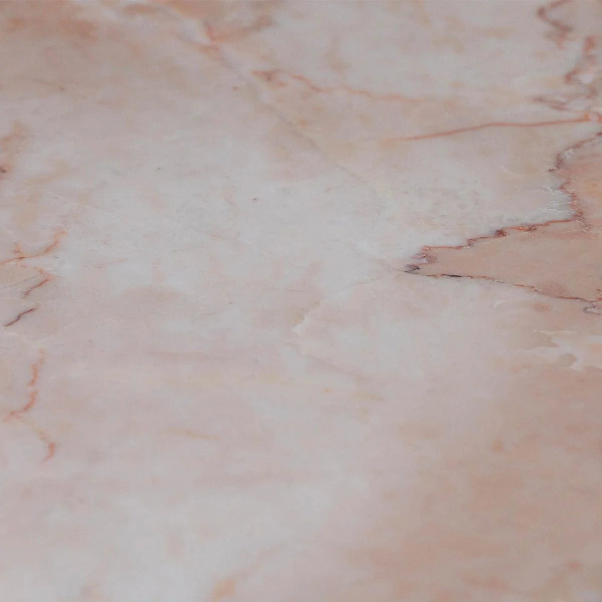 Fluted Plinth - Rose Cream Marble