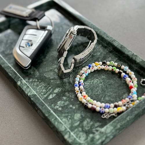 Marble Tray - Green Marble