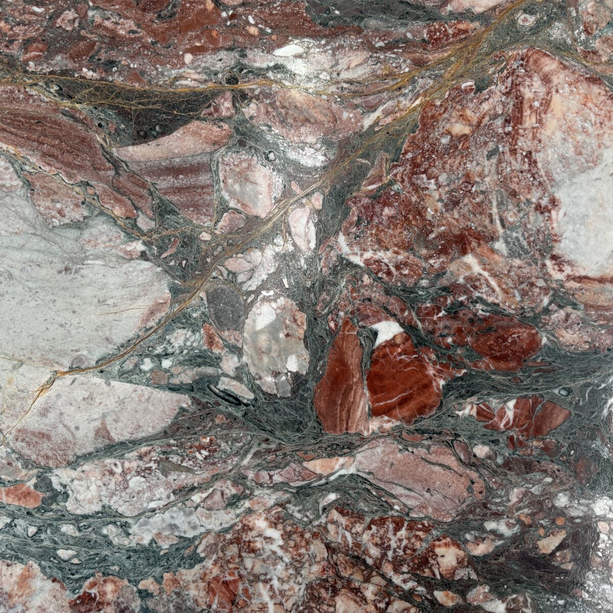 Block Coffee Table - Seasonal Pink Marble - Large