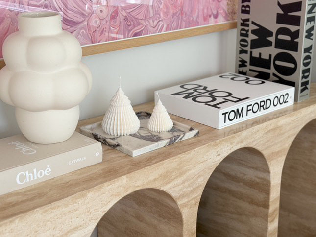 Marble Tray - Viola Calacatta