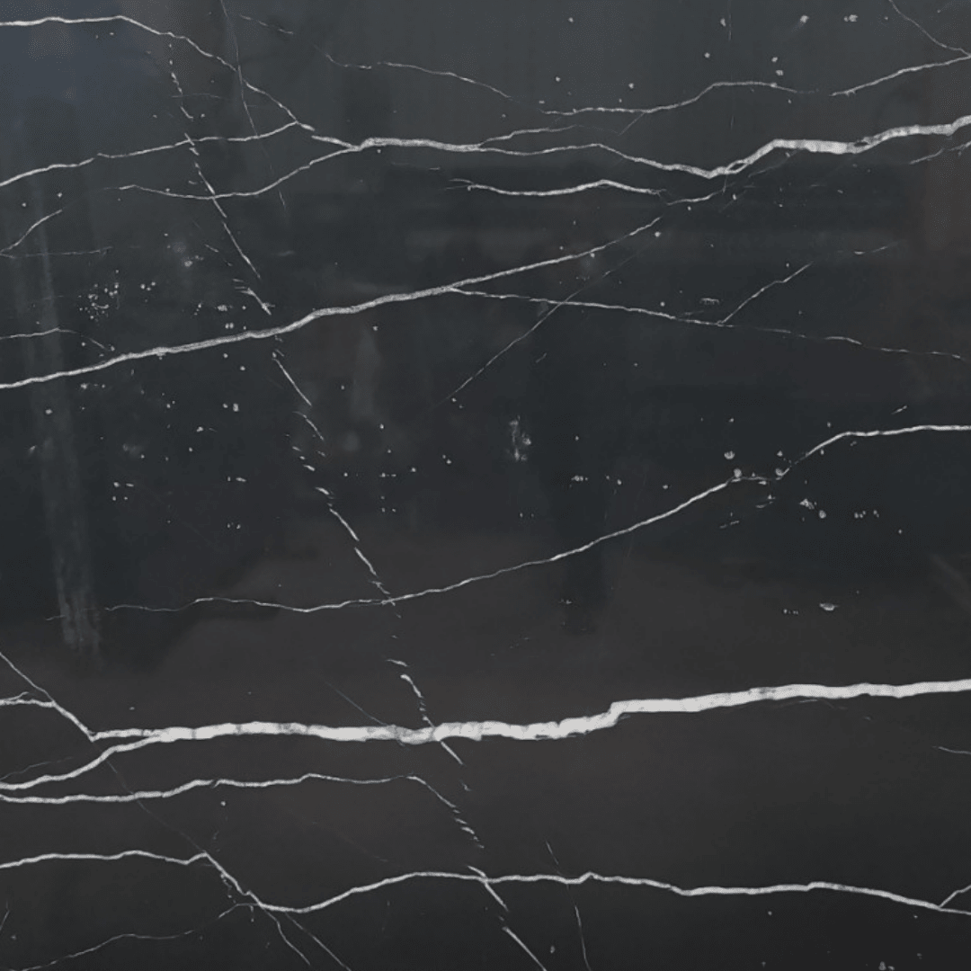 Block Coffee Table - Noir Marquina natural stone furniture New Zealand - Natural Stone Co