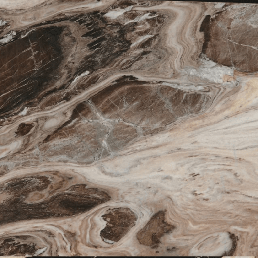 Block Coffee Table - Tiramisu Marble natural stone furniture New Zealand - Natural Stone Co