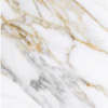 Cube Side Table - Gold Calacatta Marble natural stone furniture New Zealand - Natural Stone Co