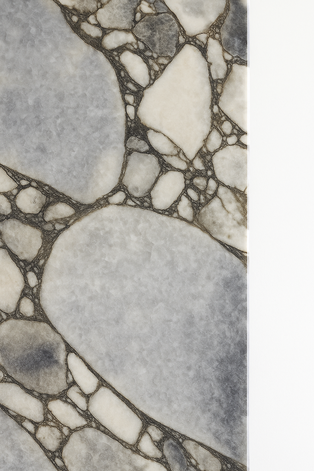 Crescent Arch Mirror - Milky Blue - Pre-Order