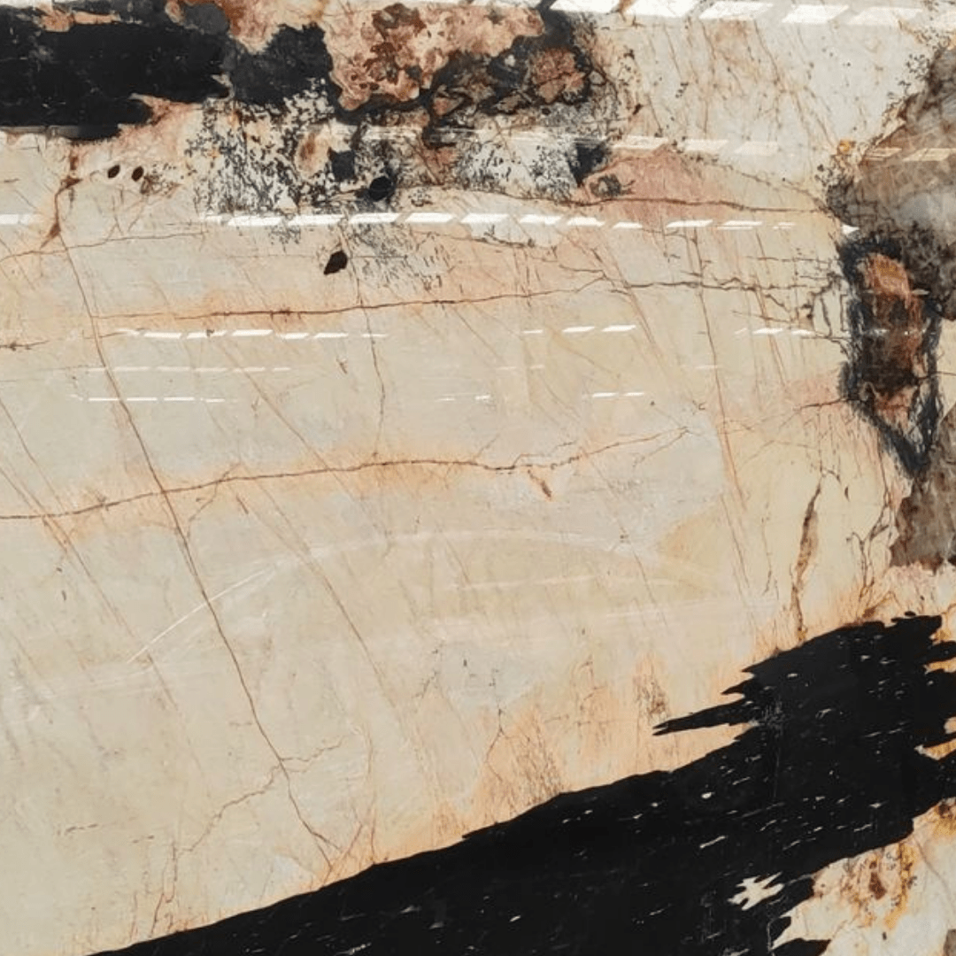 Oval Dining Table - Patagonia Quartzite natural stone furniture New Zealand - Natural Stone Co