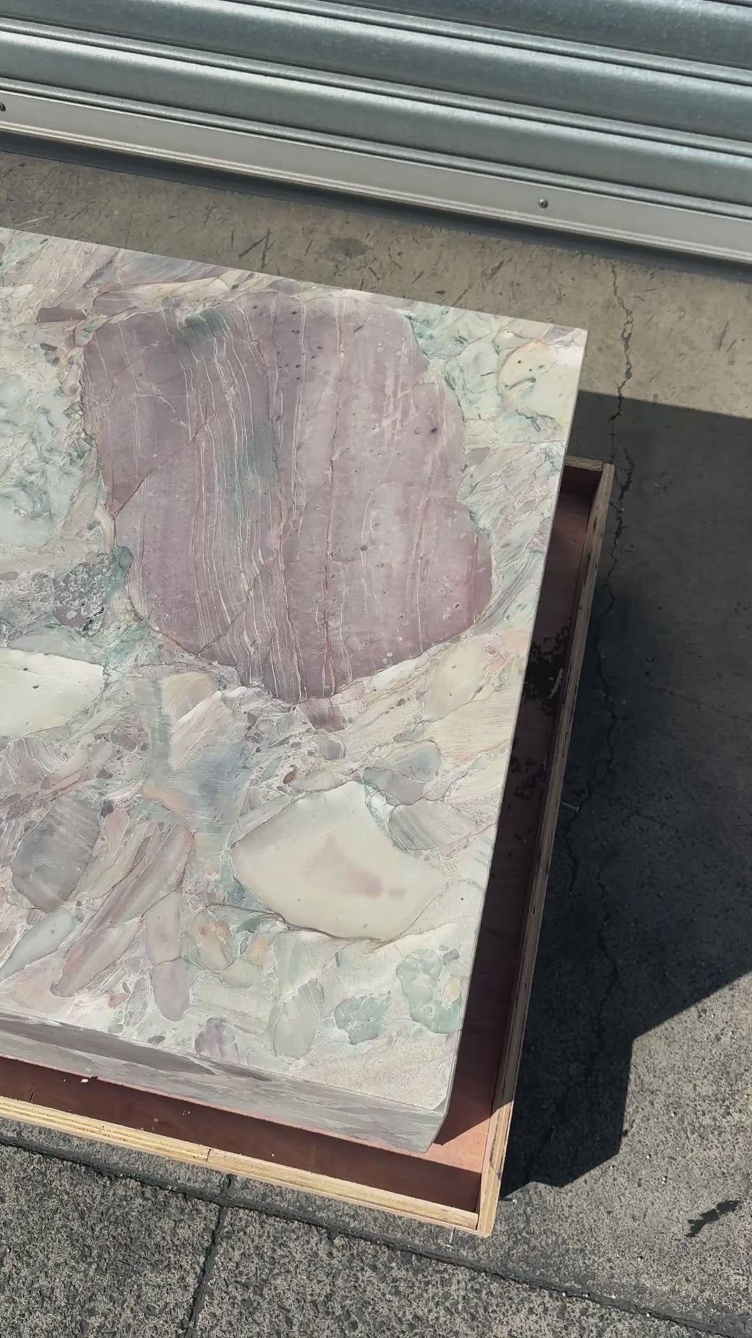 Block Coffee Table - Moonlight Marble