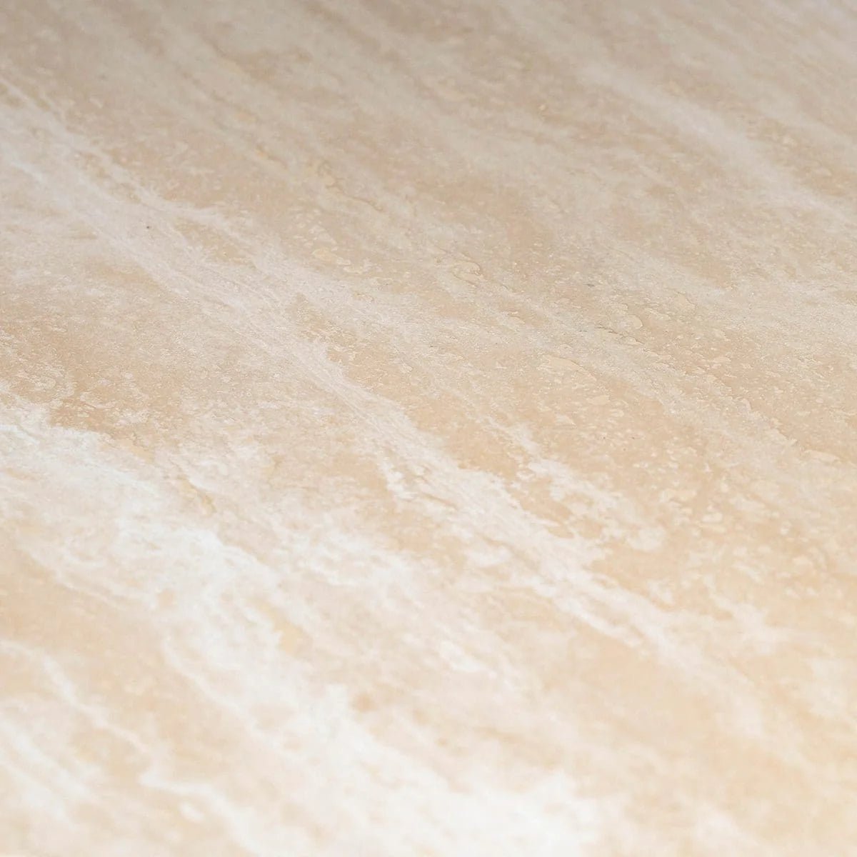 Rounded Coffee Table - Travertine natural stone furniture New Zealand - Natural Stone Co