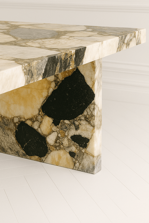 Sachi Dining Table - Patagonia Quartzite – Natural Stone Co