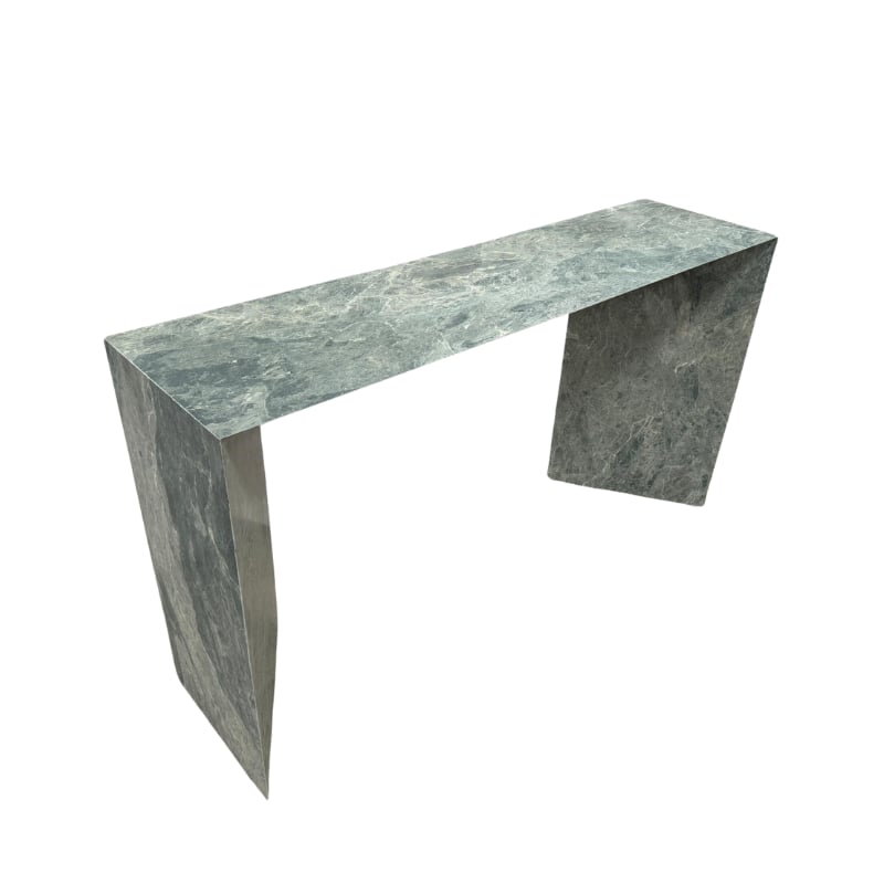 Wolf Hallway Console - Green Marble natural stone furniture New Zealand - Natural Stone Co