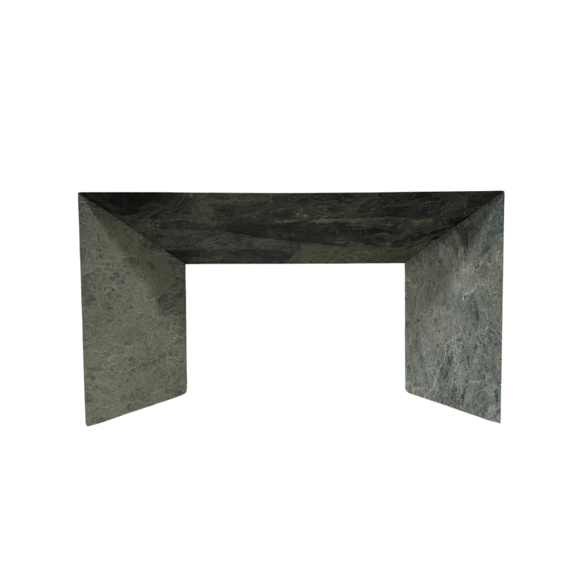 Wolf Hallway Console - Green Marble natural stone furniture New Zealand - Natural Stone Co