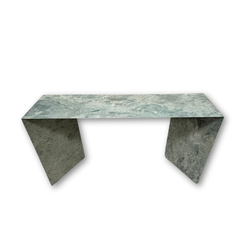 Wolf Hallway Console - Green Marble natural stone furniture New Zealand - Natural Stone Co